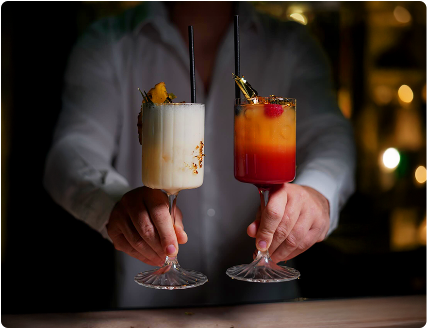 Le bar - Modern - restaurant Lagny-sur-Marne - manger a CARNETIN